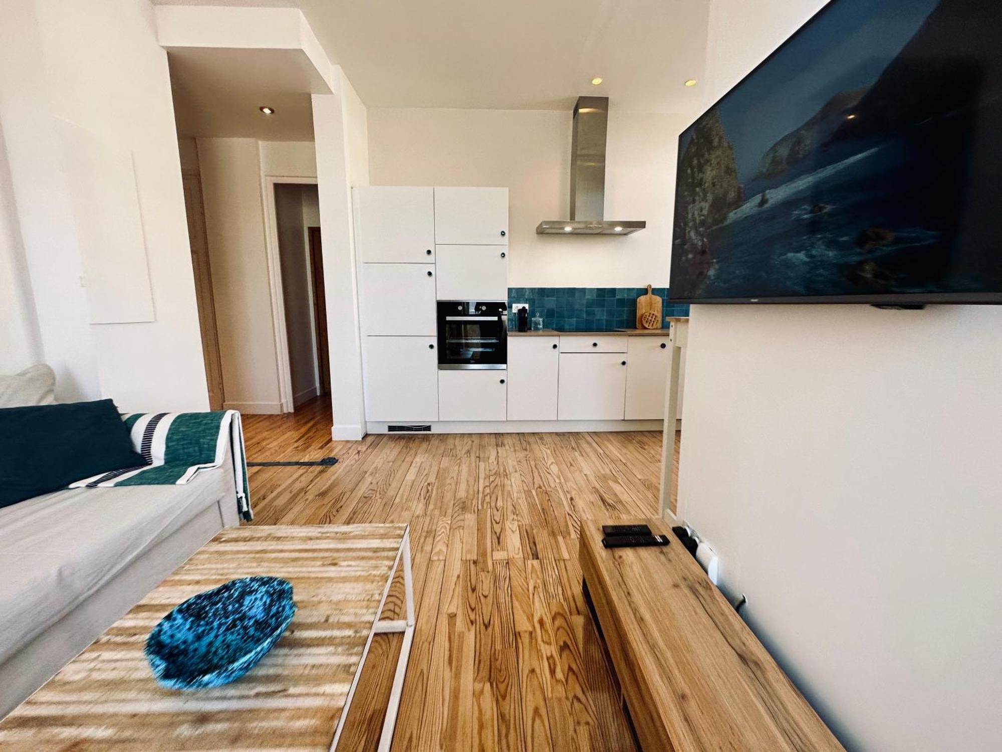 Appartement De Charme Avec Balcon - Le Grand Large Dunkirk Dış mekan fotoğraf